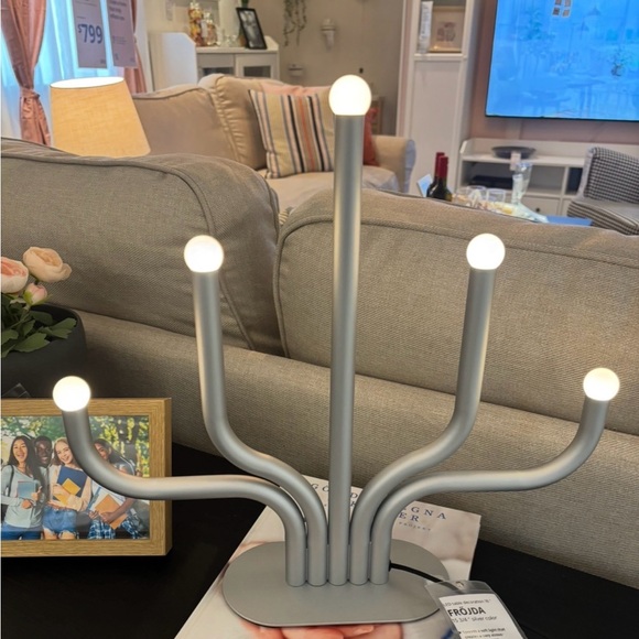 Fröjda Modern IKEA candelabra style light lamp gorgeous table decor new 💡 - Picture 8 of 8